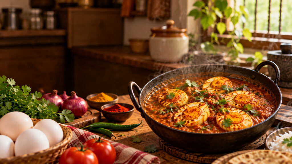 Mom’s Comforting Egg Curry