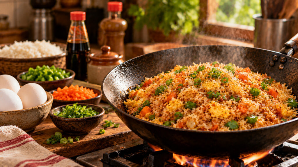 Street-Style Egg Fried Rice